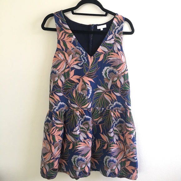 Sezane Jacquard Lydie Dress - Picture 2 of 5